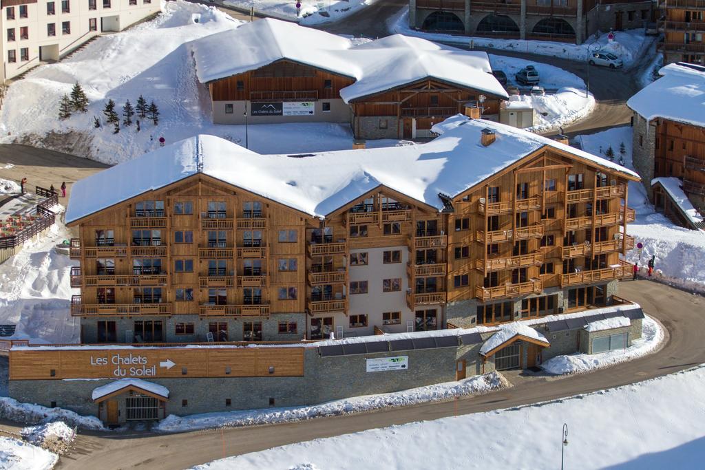 Cgh Residences & Spas Les Chalets Du Soleil Contemporain Saint-Martin-de-Belleville Exterior photo